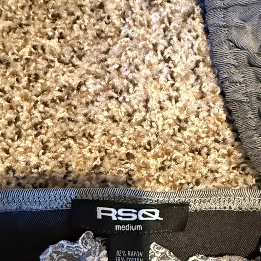 RSQ Gray Ruched Camisole Top - Picture 2 of 2